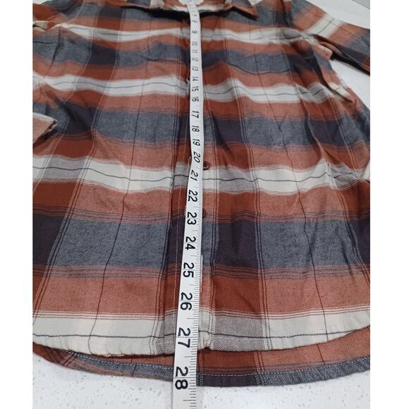 Weatherproof Vintage Women's Long Sleeve Flannel Up Button Up Size M - Picture 4 of 5